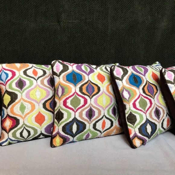 Jonathan Adler Accents Jonathan Adler Bargello Waves Pillows Set 2